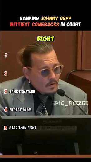 Ranking Johnny Depp’s best courtroom comebacks 😂🔥