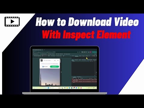How To Download Video With Inspect Element