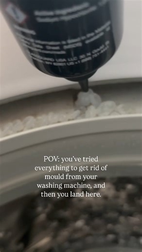 POV: you’ve tried everything to get rid of mould from your washing machine, and then you land here. And finally, that stubborn mould around the rubber seal is gone. 🤍 Our Miracle Mould Removal Gel is designed to tackle stubborn mould and grime in every corner of your machine, leaving it fresh, clean, and safe to use. Say goodbye to musty smells and hidden build-up, finally, a mould-free washing machine. | GLASSGUARD