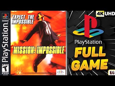 Mission: Impossible | PS1 | 4K60ᶠᵖˢ UHD🔴 | Longplay Walkthrough Playthrough Full Movie Game