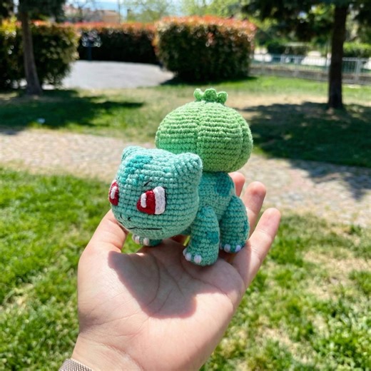 Bulbasaur Amigurumi Crochet Pattern PDF, Beginner Crochet Tutorial - Etsy