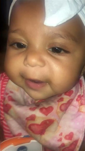 Gummy mouth baby Aliza making adorable silliest sounds yet! 🥰 TBT- 42 #cutebaby #TBT #sillysounds