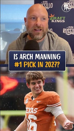 Is Arch Manning going #1 overall ?