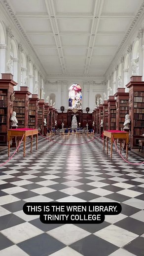 Explore the Wren Library at Trinity College, Cambridge