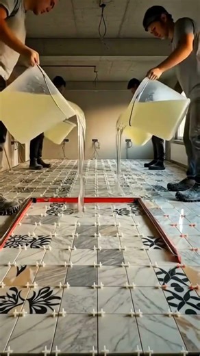 epoxy floor transformation, viral epoxy floor transformation, 3d epoxy floor transformation! 🌸✨,