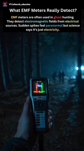 Why Ghost Hunters Use EMF Meters? #paranormal #science