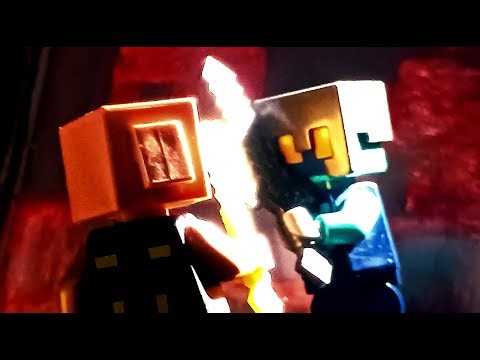 Nether Confrontation || Stop Motion Animation