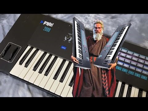 Inside a 1985 Sequential Circuits Prophet 2000