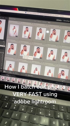 How I batch Edit Photos FAST Editing photos used to take me FOREVER until I found out this simple 3 step hack to speed up my workflow. Like this video for a reveal of how the full shoot went #photography #photographytricks #photographyhack #lightroomtutorial #adobelightroom