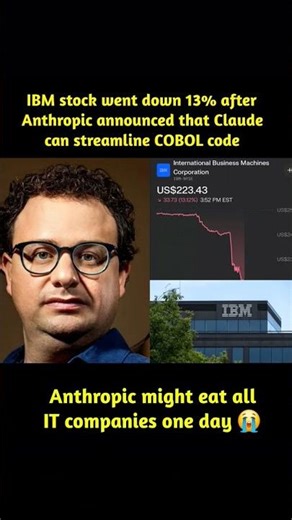 Based on this pattern, companies with similar risk from AI automating legacy COBOL/mainframe