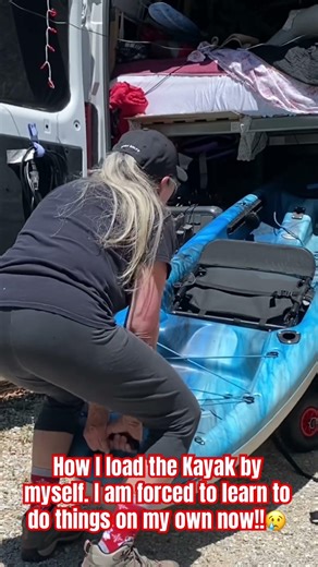 Loading Kayak. Learning I can do it.