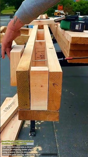 Smart Wood Alignment Technique | Precision Joint Without Measuring