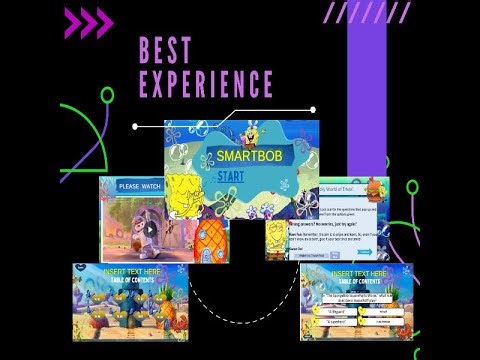 SIMPLE PPT GAME inspired by the movie “The SpongeBob SquarePants Movie”