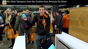 Have you ever tried out Amazon's Go Store? Well we did and we 5 fingered discounted a specific item... Another great LTT classic | Linus Tech Tips
