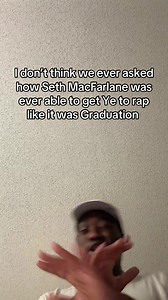 Ye rapping like this past 2007 was straight up unheard & for The Cleveland Show of all things