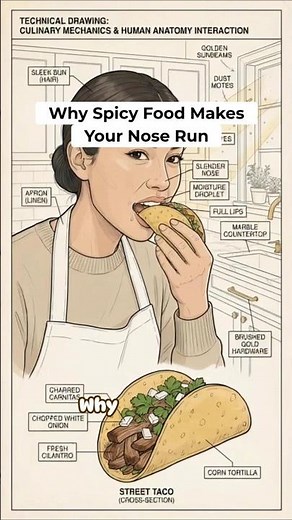Why Spicy Food Makes Your Nose Run | RapidSmartFacts