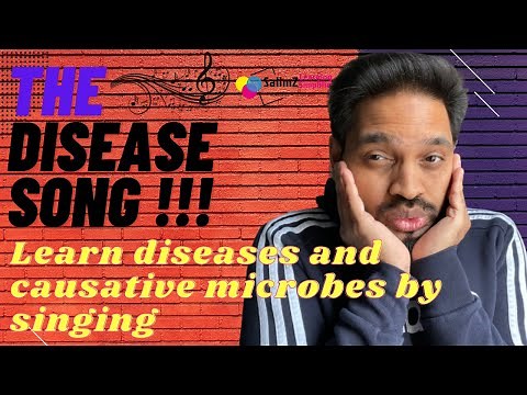 The Disease Song || Learn Diseases and Causative Microbes by Singing || Fun learn || Salimz Academy