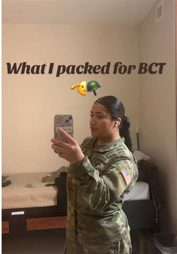 Essentials I Packed for Basic Training