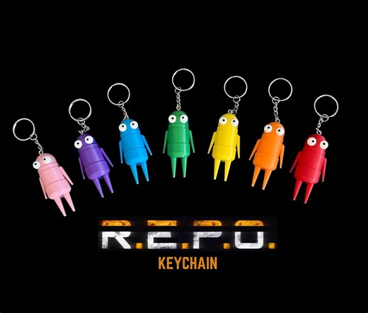 REPO Keychain - 3D Printed Replica From R.E.P.O Horror Game. Great Gift for Gamers! Colorful and Cute! Free Shipping! - Etsy