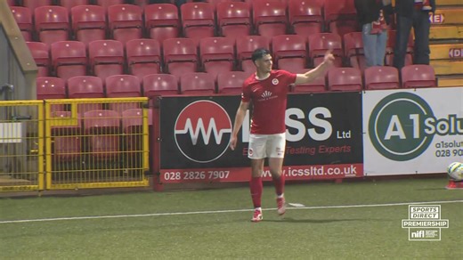 📺 HIGHLIGHTS #SportsDirectPrem 🏆 Randall scores two crackers as Larne Football Club win 3-0 against Portadown Football Club Official 🏟️ | NI Football League
