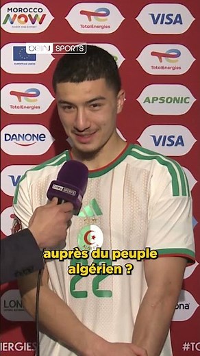 🇩🇿🥹 La réaction de #Maza quand on lui parle de l'amour du peuple algérien !