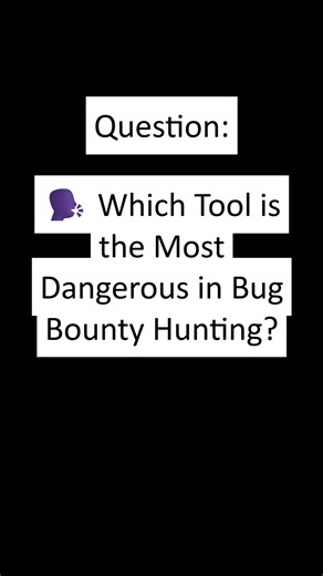 Best Tool for Bug Bounty Hunting 🤑 #bugbounty #cybersecurity #ethicalhacking