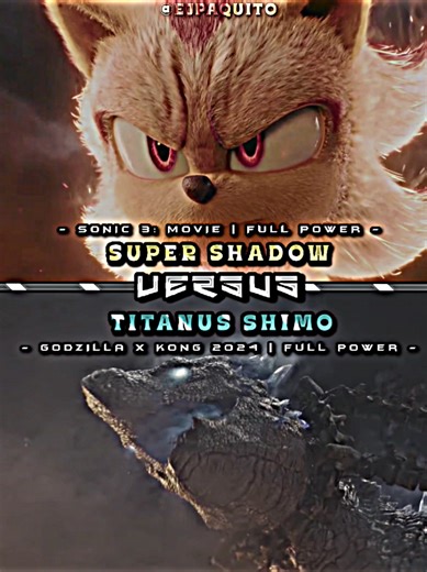 Super Shadow vs Titanus Shimo Showdown