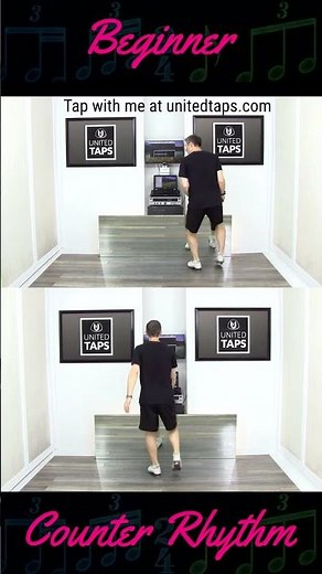 Beginner Tap Dance Counter Rhythm - United Taps