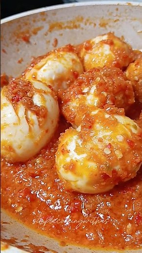 Resep Telur Balado #telurbalado #masaksimple #masaksimple
