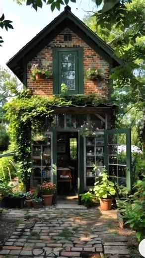 🌿 A Hidden Cottage Straight Out of a Fairytale #tinyhouse #cottagecore #fairytalehouse