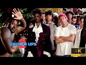 Grown Ups 2 Backyard Party Chaos | Adam Sandler vs Frat Boys