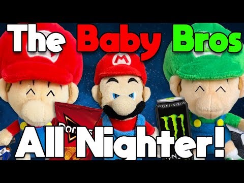 The Baby Bros All Nighter - Mario Plush