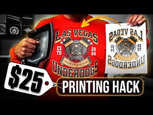 How To Print T-Shirts From Home With Less Than $25 Dollars