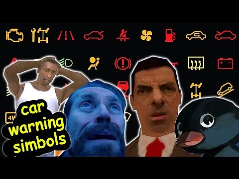 CAR WARNING LIGHT SYMBOLS AND INDICATORS