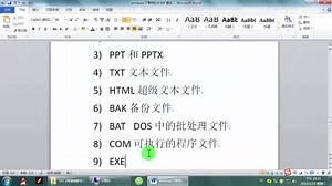 零基础新手学电脑21 认识文件扩展名 显示隐藏批量修改文件扩展名 学电脑教程 料工厂舍花