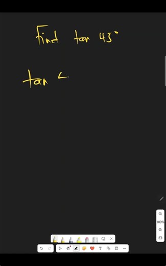 WAEC 30-Second Challenge #8 | What Is tan 45°?