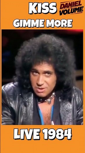 KISS - Gimme More LIVE #vinnievincent #genesimmons #paulstanley #ericcarr #acefrehley #1984