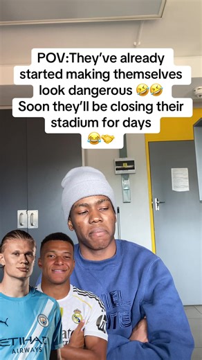 Someone out there still thinks the Bernabeu is scary.😭🤣#manchestercity #realmadrid #ucl #bernabeu #pepguardiola