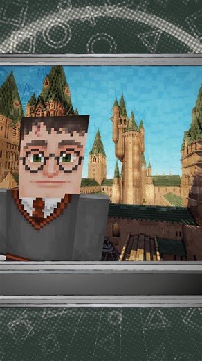 Mapa incrível de Hogwarts no Minecraft