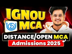 💥IGNOU MCA Admissions 2025! IGNOU MCA Syllabus, Fees & Placements🤩#mca #ignou #mcacourse #applynow