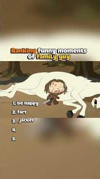 Ranking funny moments of family guy #familyguy #ranking