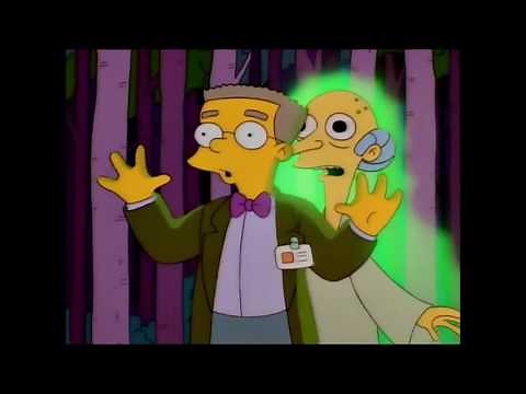 Simpson 08x10 El señor Burns en el Bosque