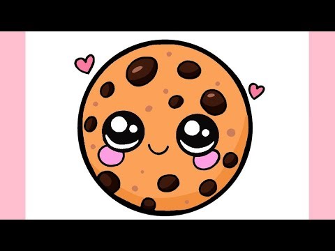 HOW TO DRAW A CUTE COOKIE | EASY STEP BY STEP ❤ Drawing to draw