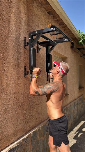 👁️ Home gym setup. This removes the easiest excuse you have. “I’ll train later.” Because when your pull-up bar, dips, rows and core setup is already waiting outside… later becomes now. That’s when consistency gets dangerous. 👁️🔺 Don’t comment “NEVERGYM” 🤫 #NeverGym #HomeGym #Calisthenics #PullUpBar
