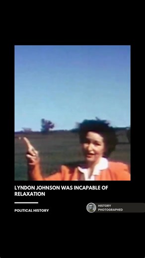 Lyndon B. Johnson was known for his demanding work ethic, often dedicating long hours to his presidential duties. His activities outside of work were frequently intertwined with politics. Credit: PBS | History In Pictures