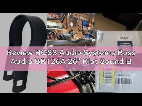 Review BOSS Audio Systems Boss Audio BRT26A 26" Riot Sound Bar