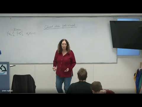 תורת הקוונטים מתקדמת- הרצאה 10