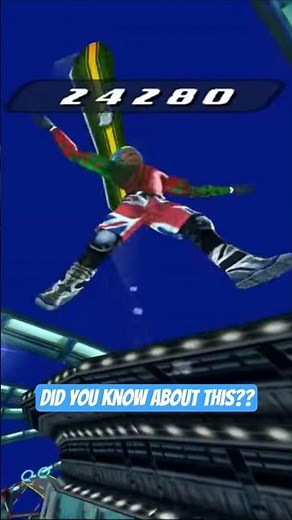 DID YOU KNOW ABOUT THIS SSX TRICKY INFINITE POINT GLITCH?? #ssx #ps2