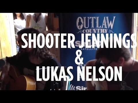 Shooter Jennings & Lukas Nelson "Down By The River" // SiriusXM // Outlaw Country