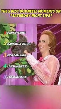 The 5 Best Dooneese Moments on *Saturday Night Live* #celebrity #trending #youtube #snl #usa